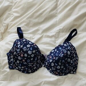 Charisma Midnight Blue Floral Bra